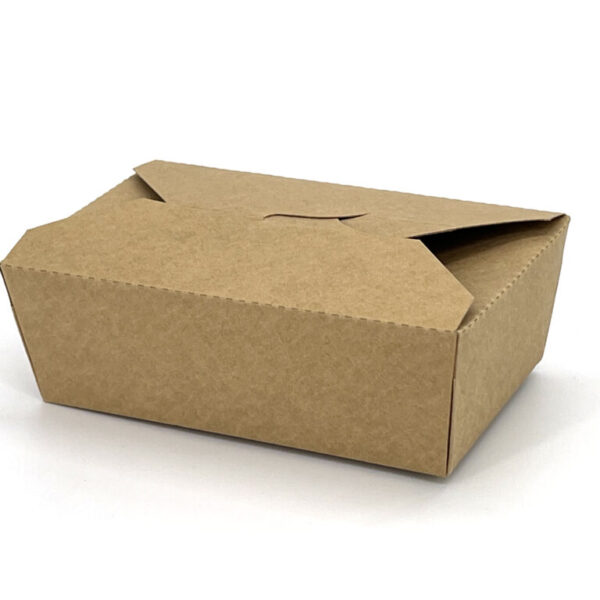 Kraft Paper Takeaway Food Container (700ml) (200 sets)