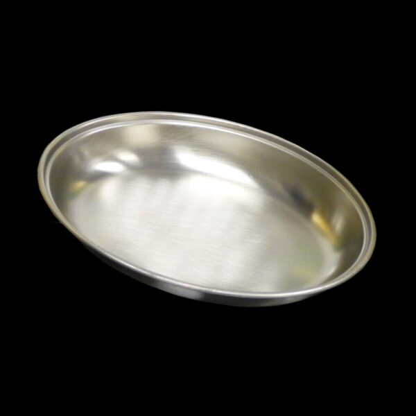 10" Stainless Steel Oval Serving Dish