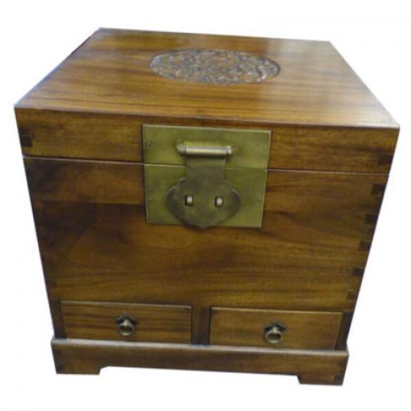 (CB4) Camphor Trunk with 2 Drawers