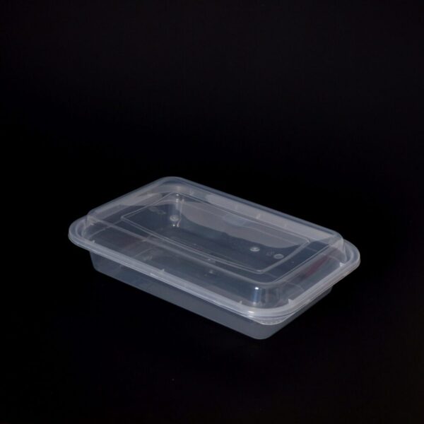 730ml Rectangular Food Container with Dome Lid (300sets)
