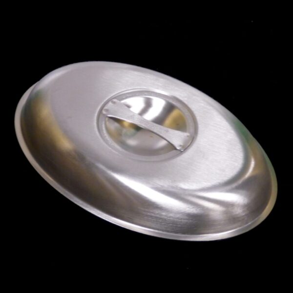 10" Stainless Steel Oval Lid