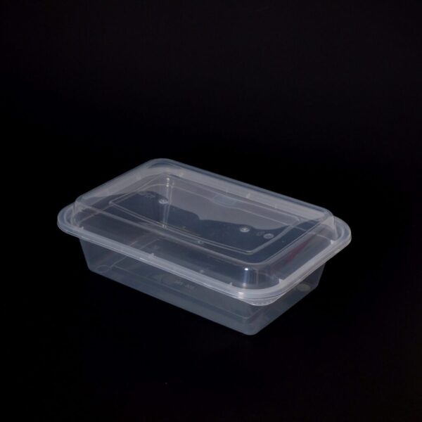 960ml Rectangular Food Container with Dome Lid (300sets)