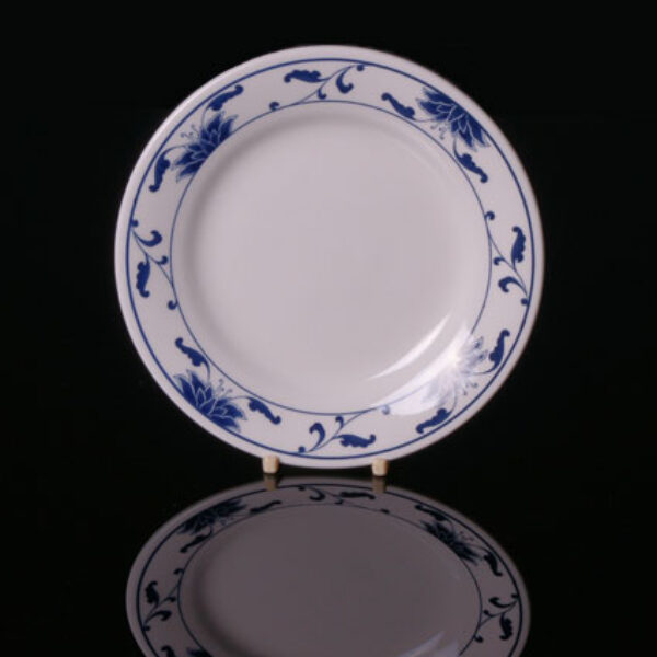 Cameo Blue Round Rimmed Plate (8.25") (6pcs) @ £3.18 each
