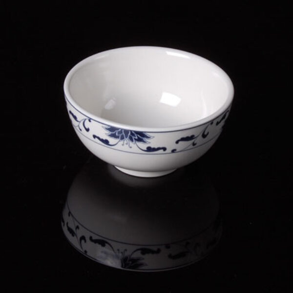 Cameo Blue Thick Rim Rice Bowl (11.5cm / 4.5") (48pcs) @ £1.59 + vat each