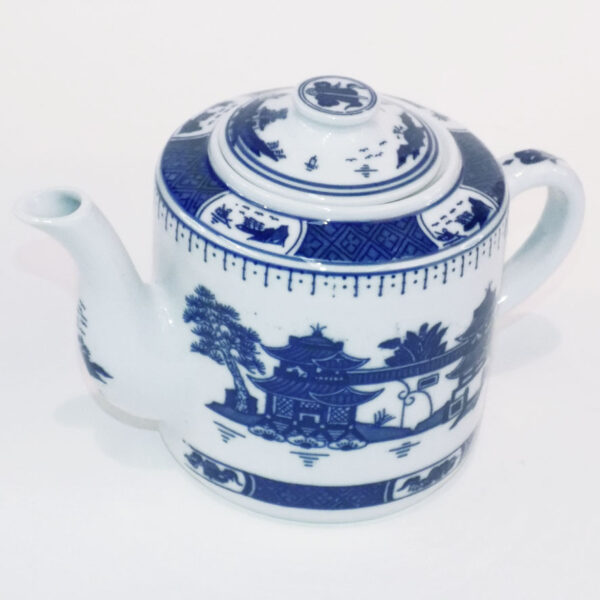 Ceramic Tea Pot - Blue Scenery