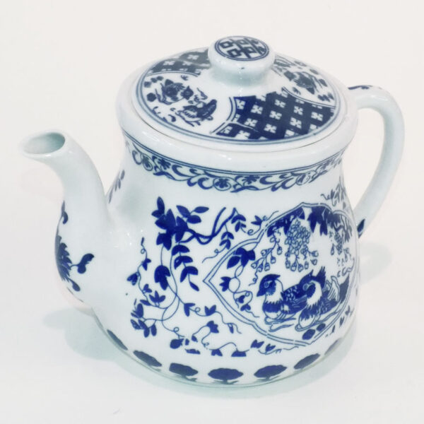 Ceramic Tea Pot - Mandarin Ducks