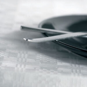 'Dispo' White PREMIUM Flat Pack Table Cover (250pcs)