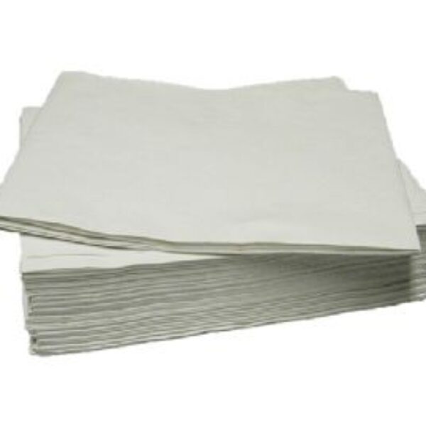 Economy WHITE Folded Table Cover (250pcs)