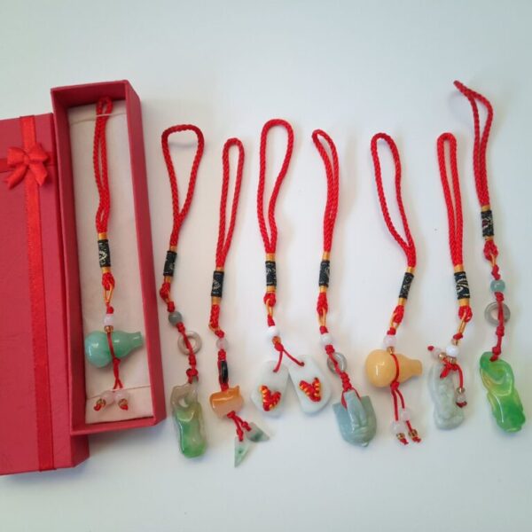 Jade Lucky Hanging, Gift Boxed (10pcs)