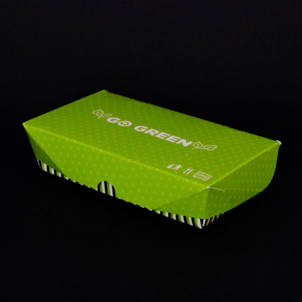 'Go Green' Paper Food Container - 640cc/20oz - (300pcs)