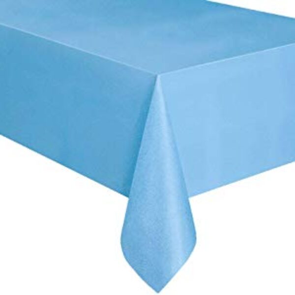 'LOTUS' (HAZY BLUE) 90cm Wipeable Table Cover (100pcs)