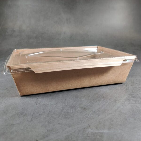 Kraft Paper Food Box (900cc) with lids