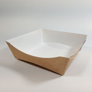 Disposable Kraft Food Tray - Medium (240pcs)