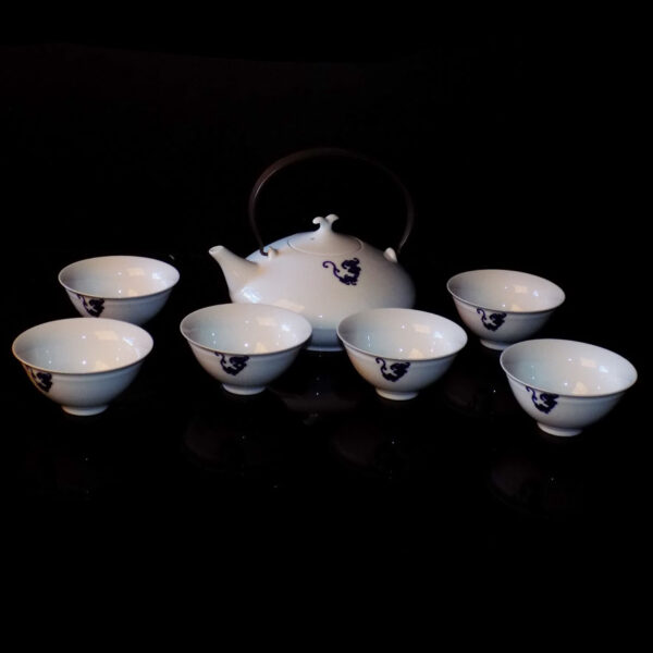 Mini Tea Set - Blue Pattern