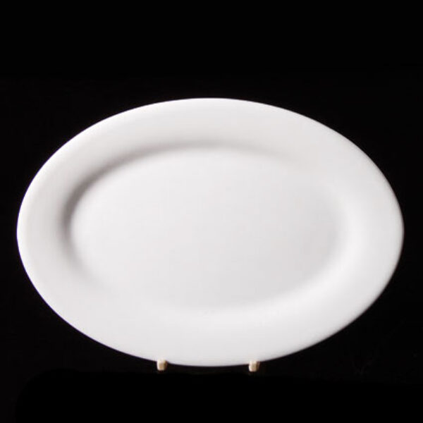 Oval Rimmed Plate (30.5cm / 12") (2pcs) @ £3.95 + vat each