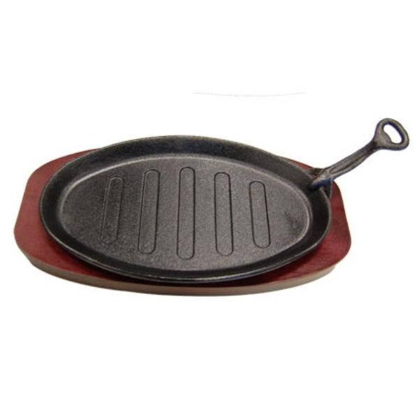 Oval Sizzling Platter with Board (Large)