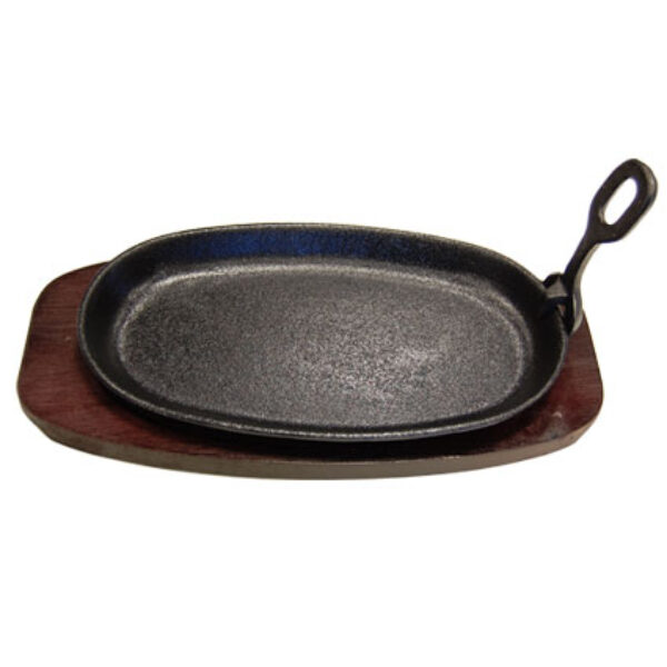 Oval Sizzling Platter with Board (Small)