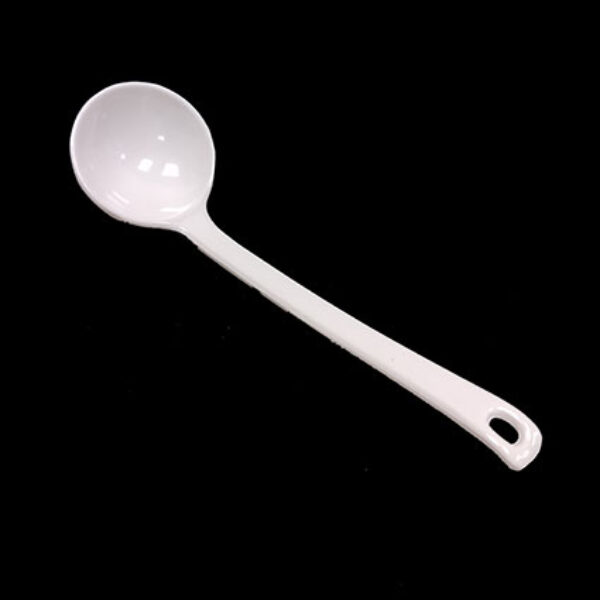 20.3cm / 8" White Plastic Noodle Spoon