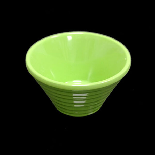 7.6cm / 3" Green Plastic Round Sauce Pot (10pcs) @ £0.85 + vat each