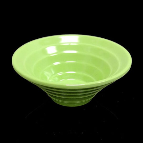 9.5cm / 3.75" Green Plastic Round Sauce Pot (10pcs) @ £0.90 + vat each