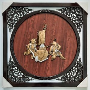 2D Picture with Decorative Frame 財源廣進