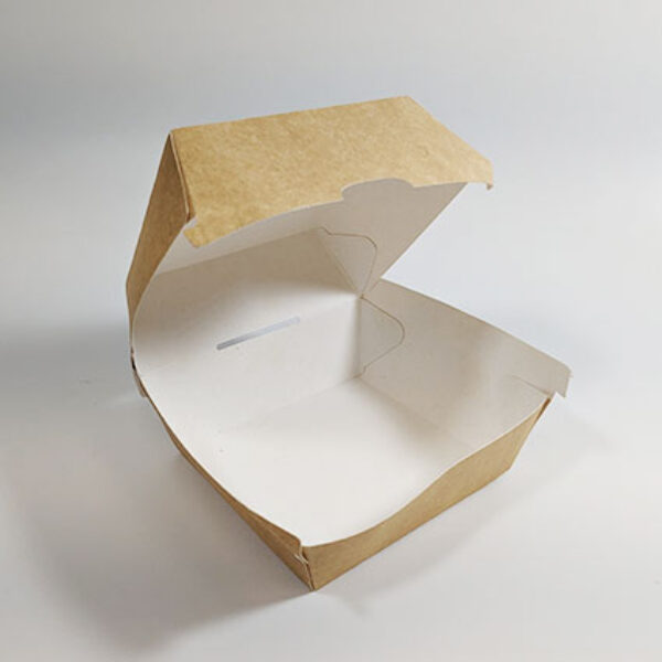 Disposable Kraft Burger Box