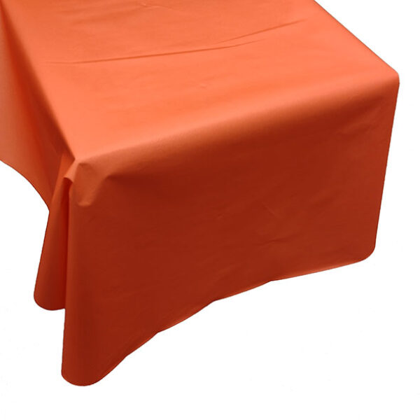 Red Wipeable Table Cover Banquet Roll