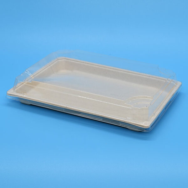 Sushi Tray with Clear Lid (No.9), (200sets)