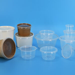 Round Plastic Containers