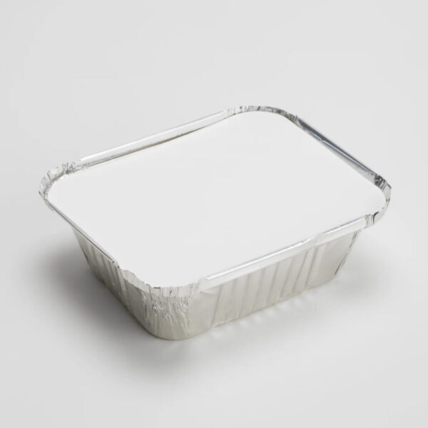 No. 2 Foil Containers with Board Lids, 1000 sets