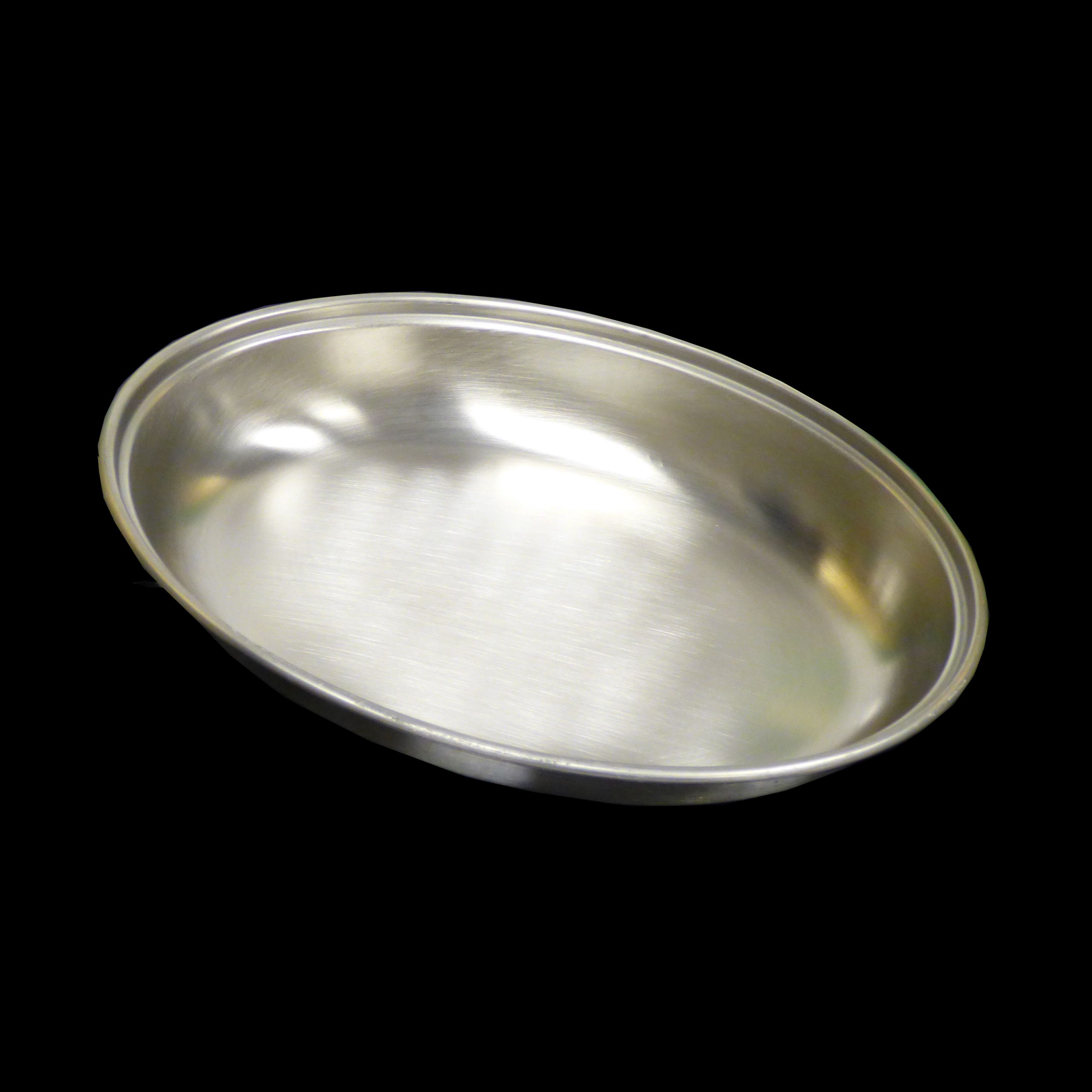 10" Stainless Steel Oval Serving Dish