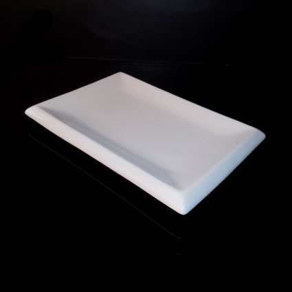 30.5cm / 12" Wide Rectangular Plate (Vitrified)