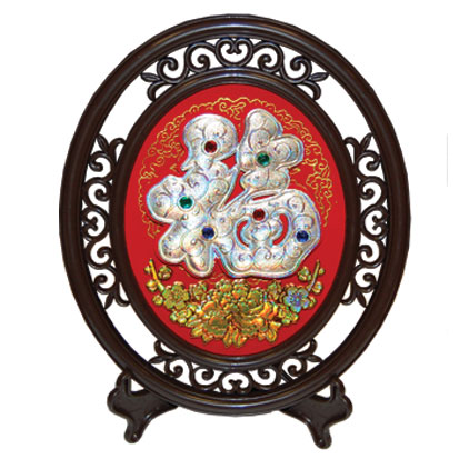 Good Fortune Decoration with Stand