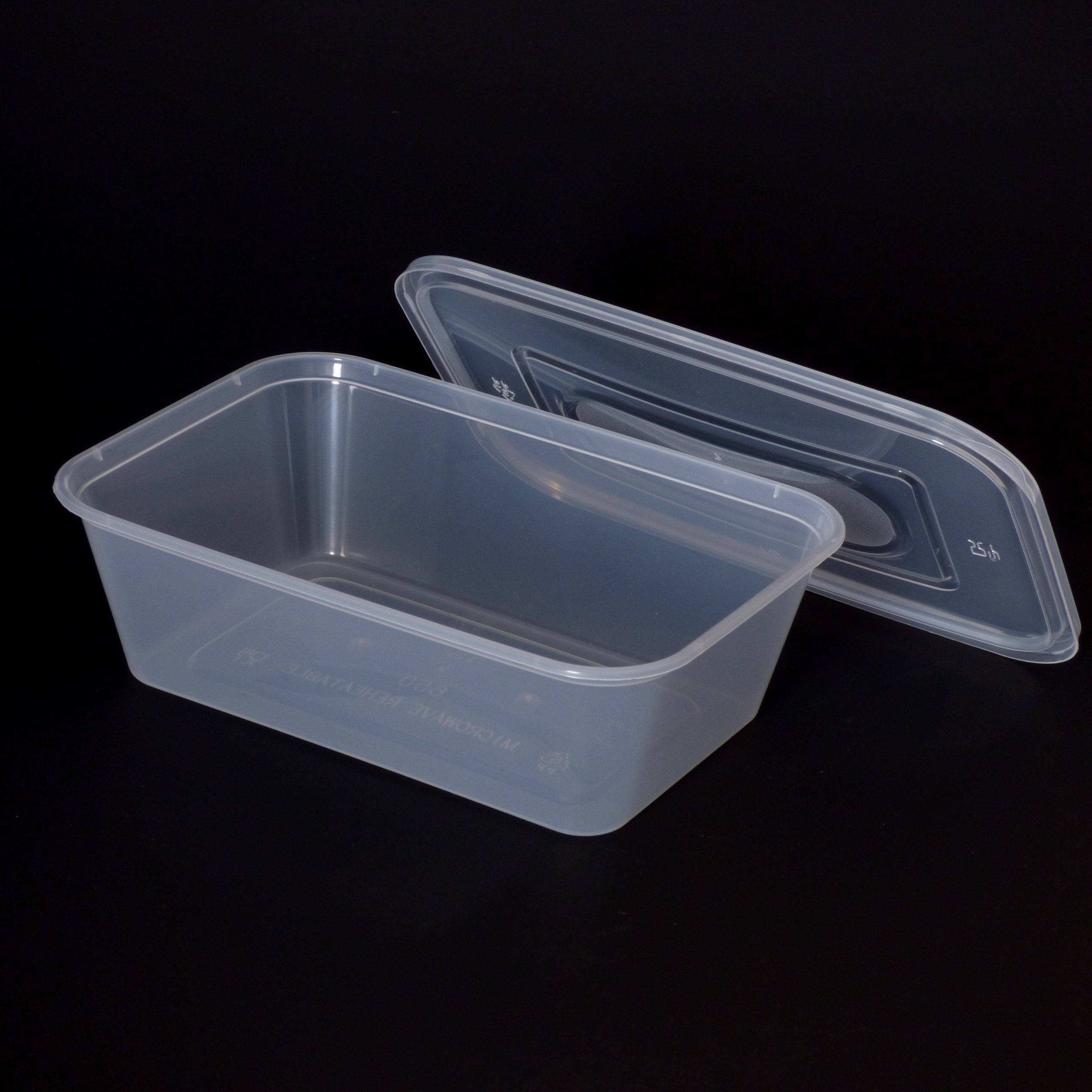 650cc plastic food container (250 sets) - Image 2