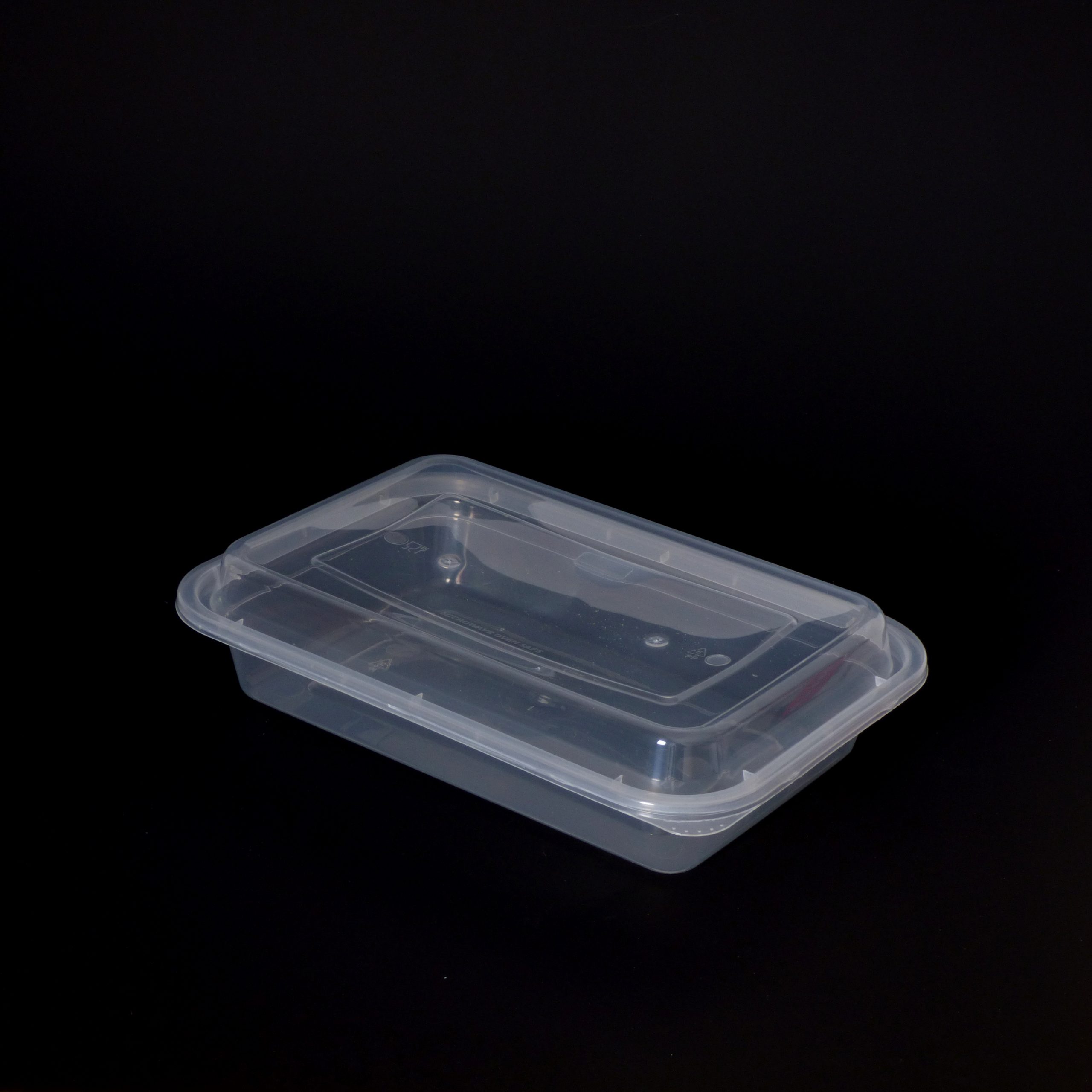 730ml Rectangular Food Container with Dome Lid (300sets)
