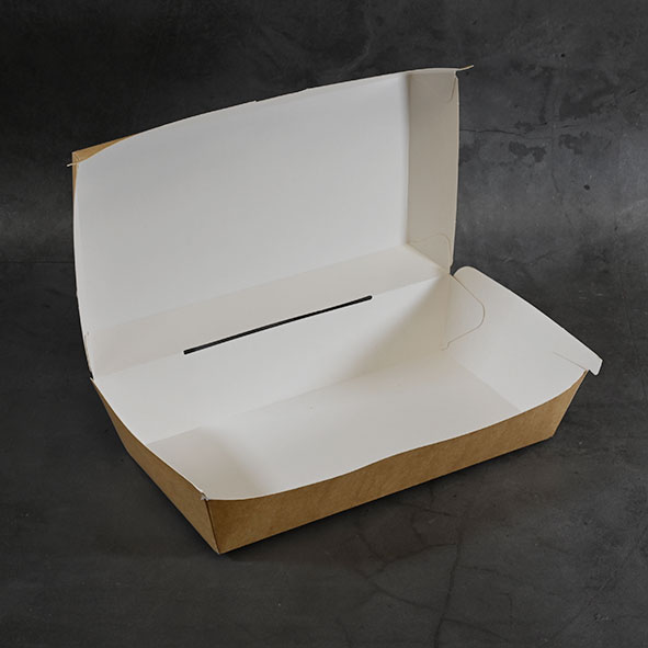 Burger and chips box (250pcs/ctn) - Image 2