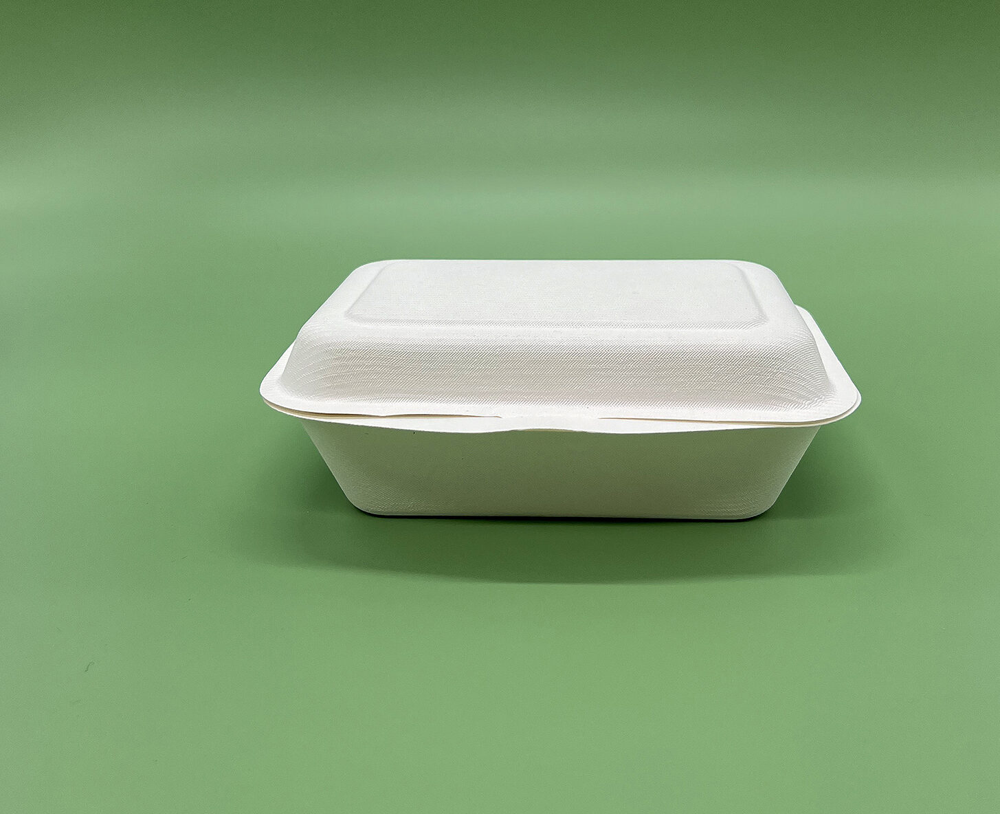Bagasse Hinged Food Container 600ml 250/ctn - Image 2
