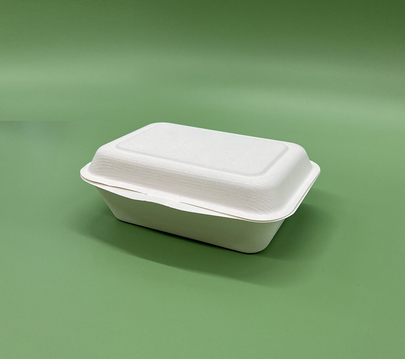 Bagasse Hinged Food Container 600ml 250/ctn
