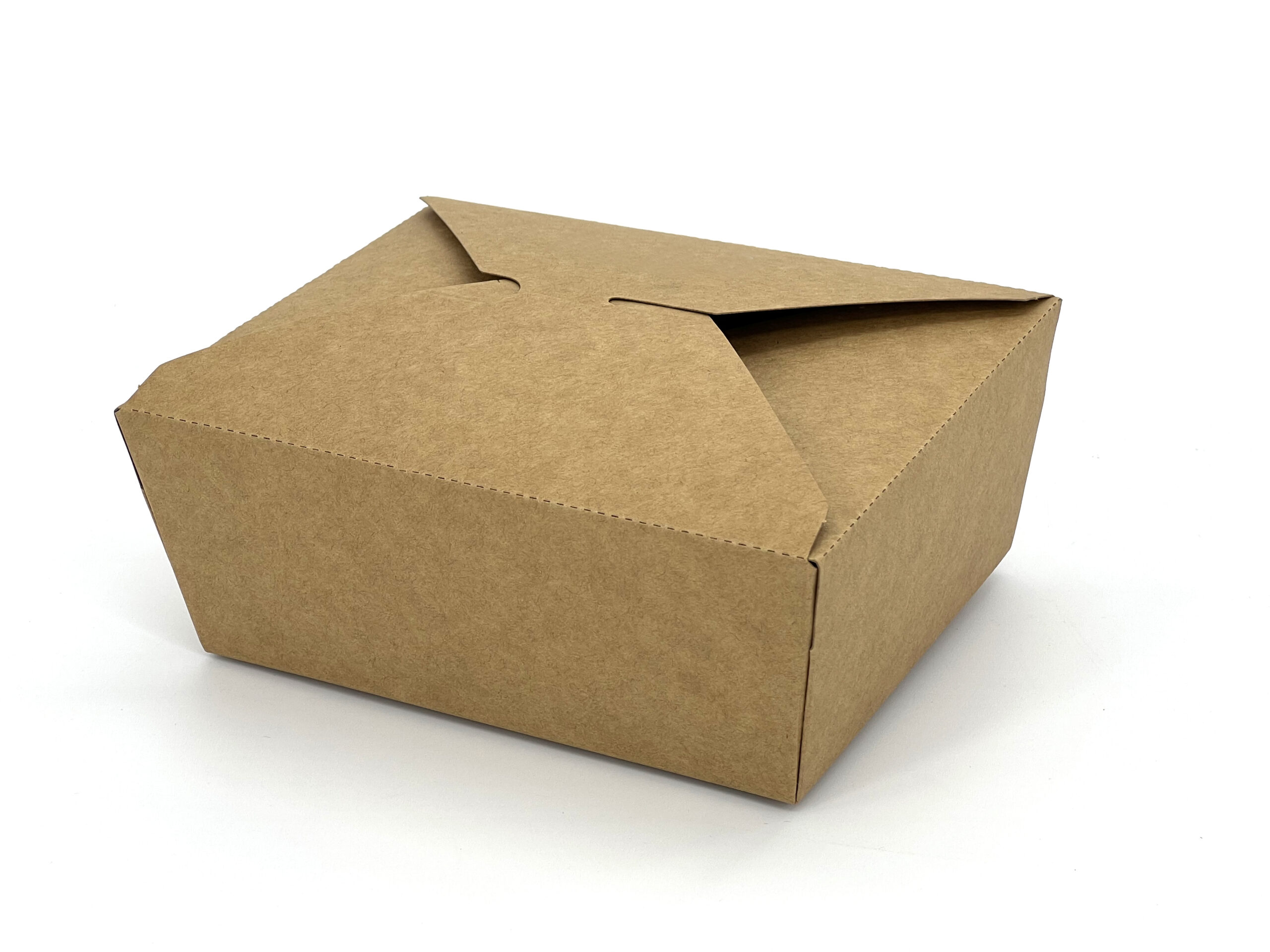 Kraft Paper Takeaway Food Container (1400ml) (200 sets)