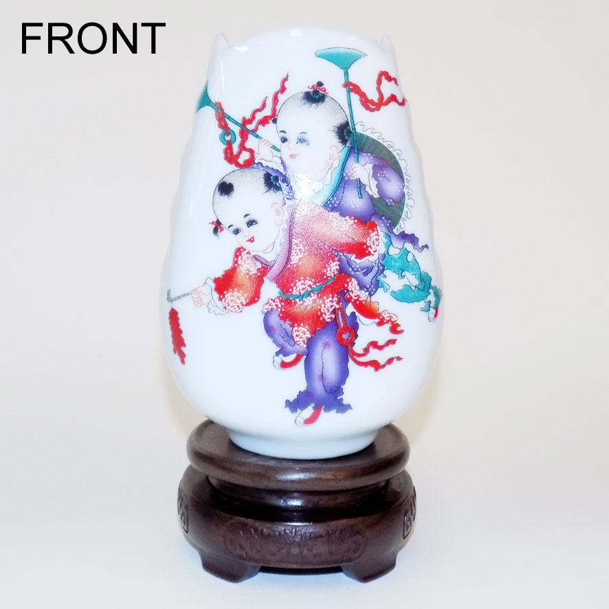 Mini White Vase (Children)