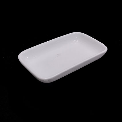 Rectangular Saucer Dish (10.8cm / 4.25") (24pcs) @ ?0.45 + vat each