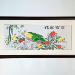 Peacocks and Flowers ????