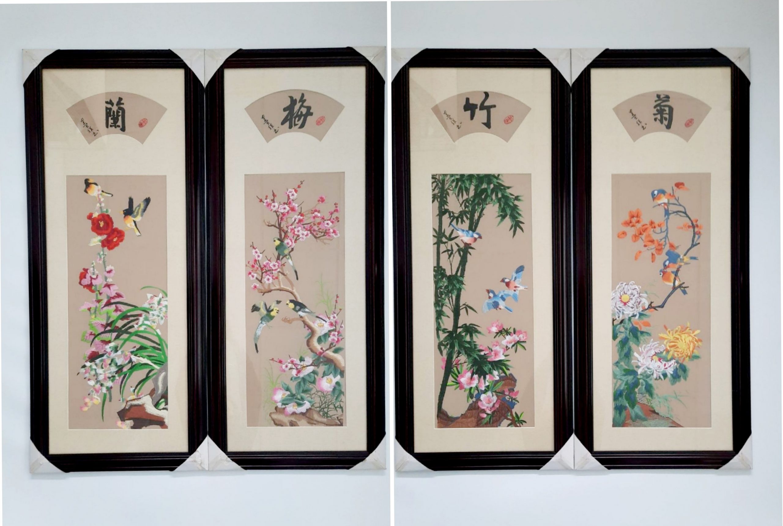 Four Flowers ???? 4pcs/set