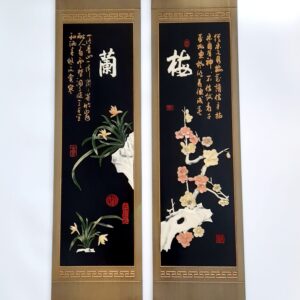 Plum Blossom and Orchid
