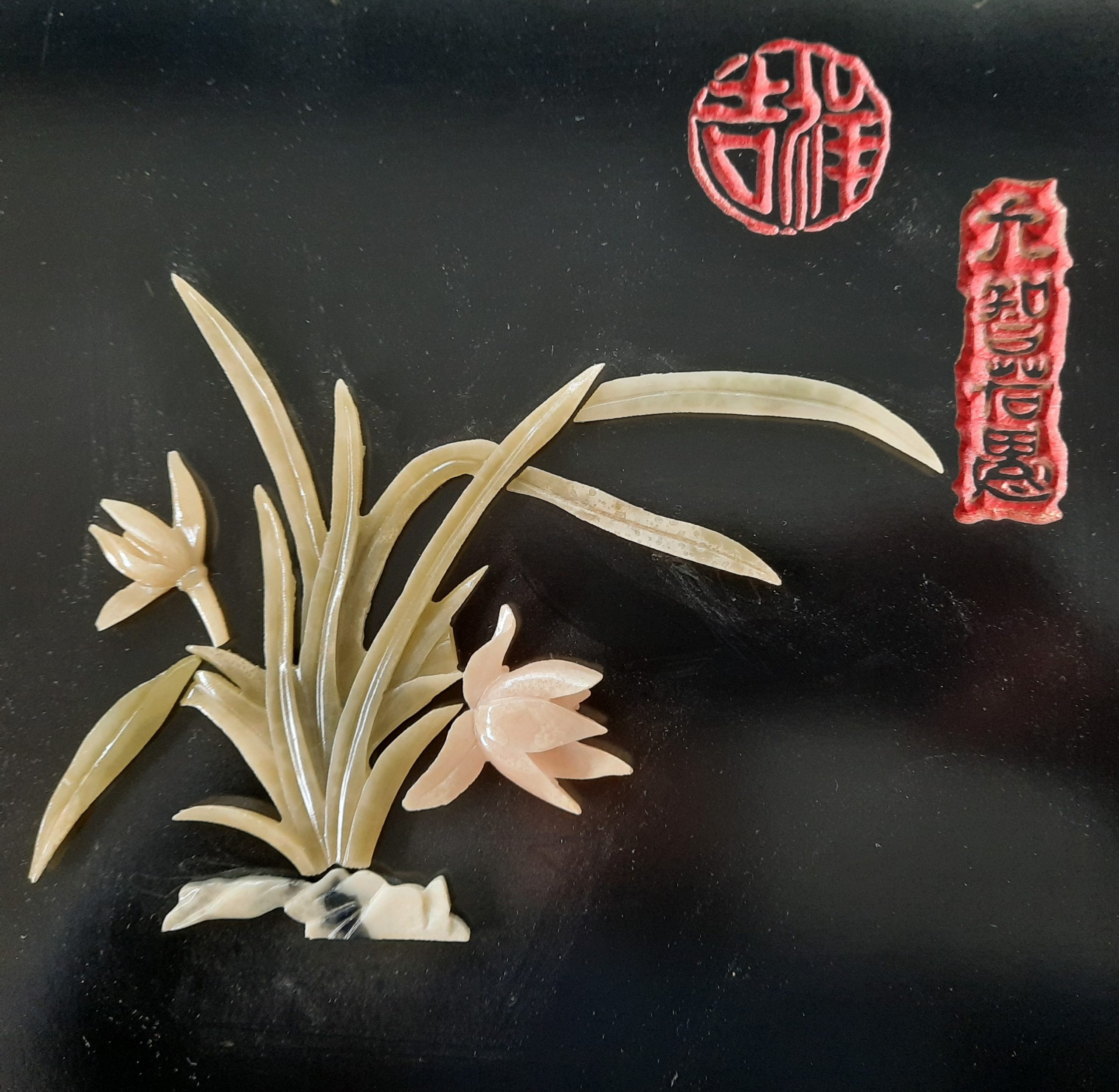 Orchid and Bamboo Panels - Image 3