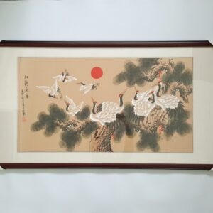 Cranes and Pine Tree ????