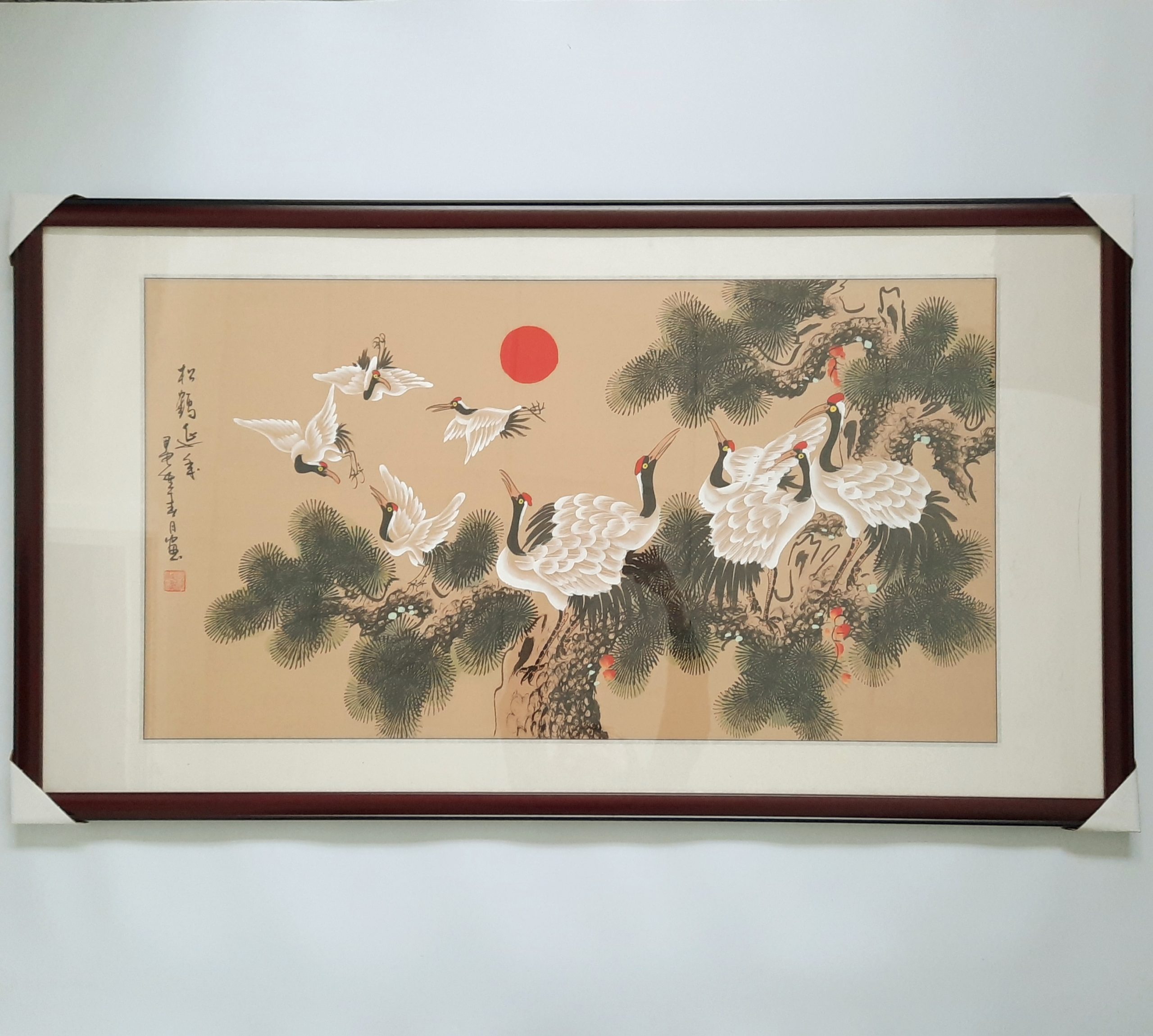 Cranes and Pine Tree ????