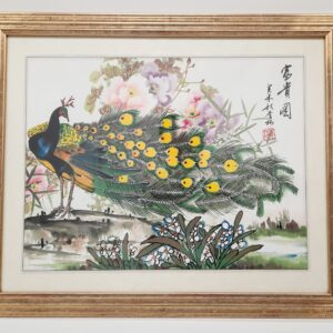 Peacock and Flowers ???