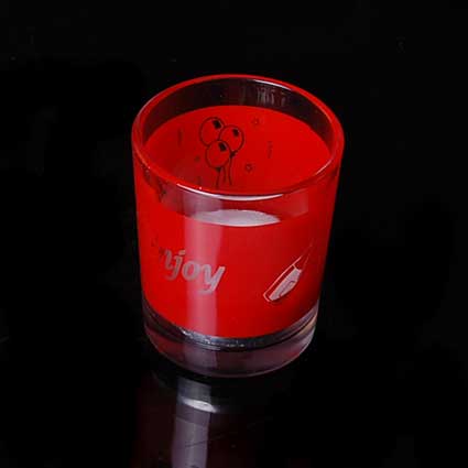 Table Candle - 'Let's Enjoy' - Image 2